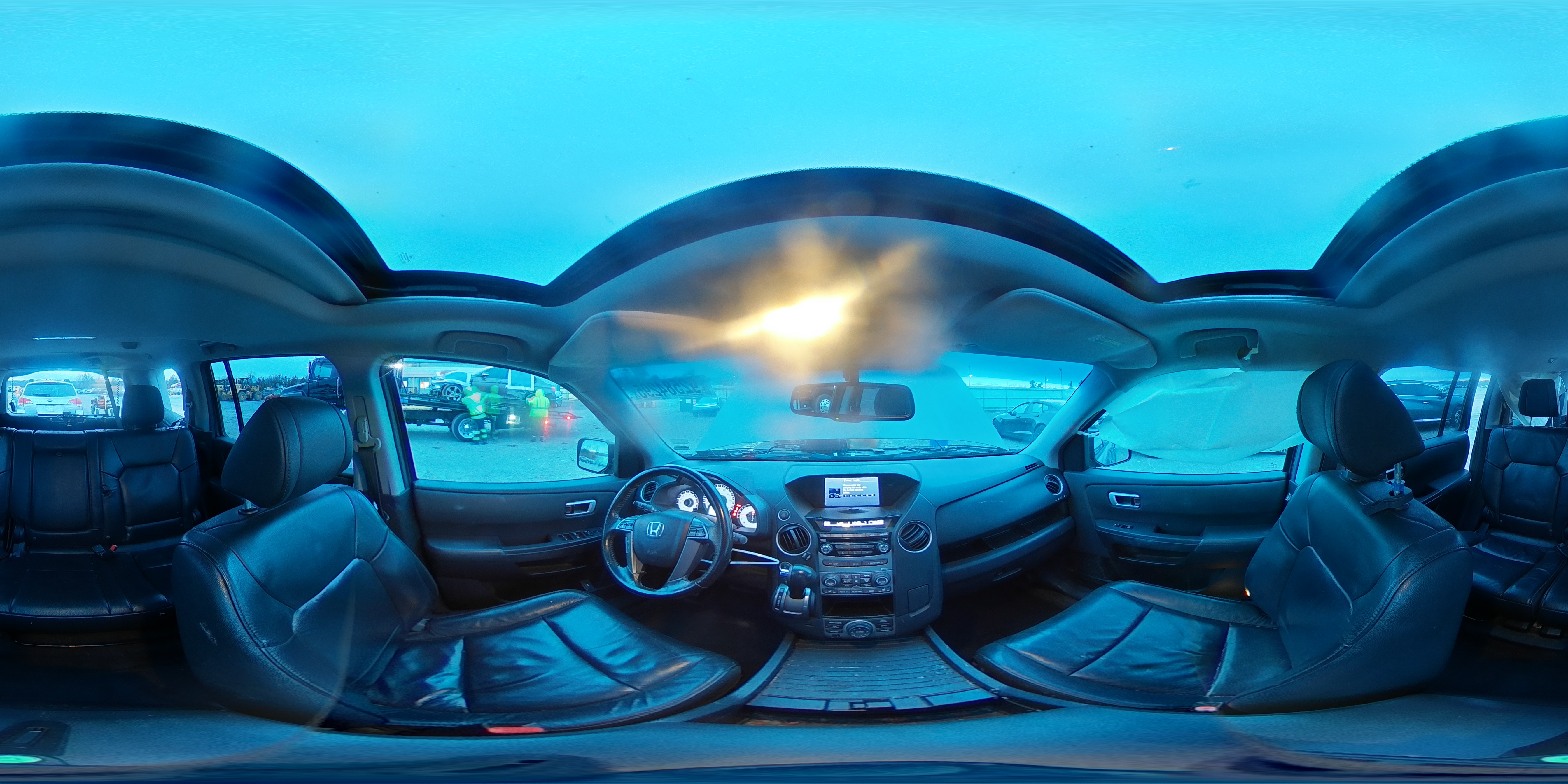 2012 Honda Pilot Exln VIN: 5FNYF4H71CB084989 Lot: 92584295