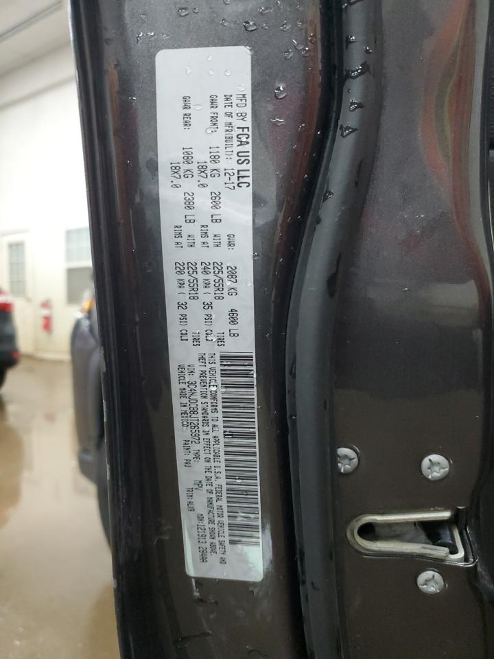 2018 Jeep Compass Limited VIN: 3C4NJDCB8JT265972 Lot: 93090035