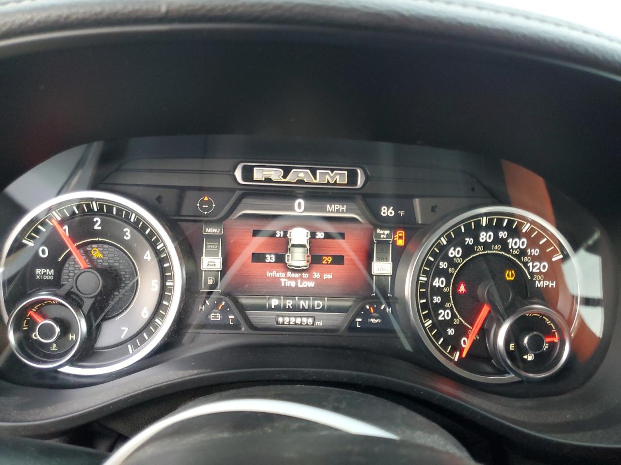 2019 Ram 1500 Laramie VIN: 1C6SRFRT4KN863573 Lot: 91977395