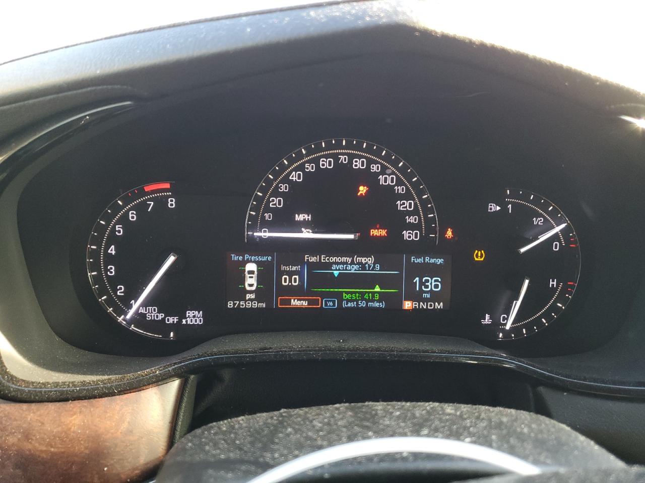 2017 Cadillac Cts Luxury VIN: 1G6AR5SS1H0212197 Lot: 93551645