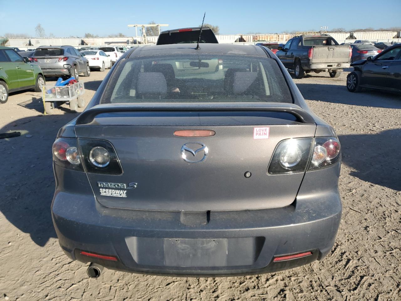 2008 Mazda 3 I VIN: JM1BK12F081100616 Lot: 92226025
