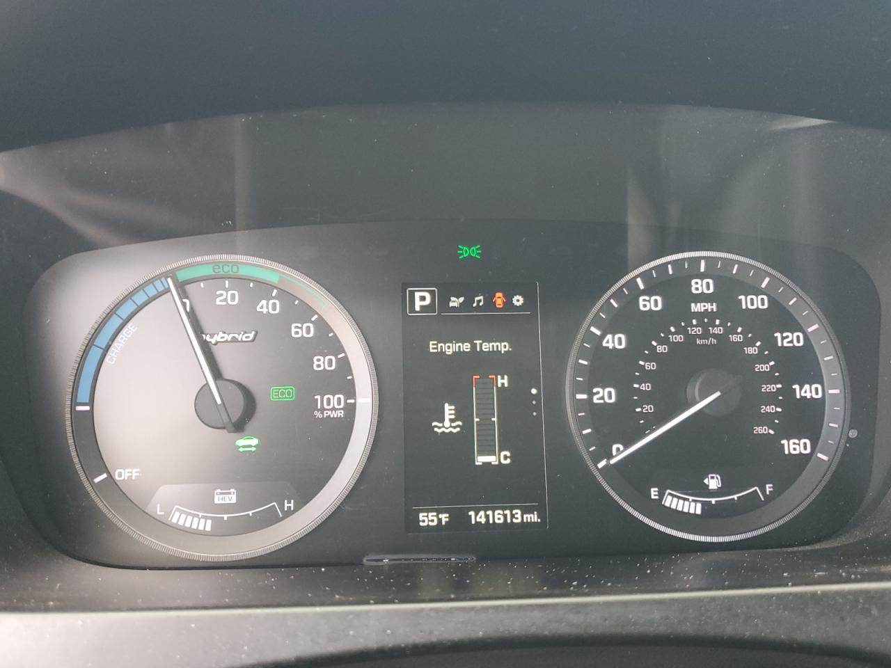 2016 Hyundai Sonata Hybrid VIN: KMHE24L15GA027660 Lot: 92727125