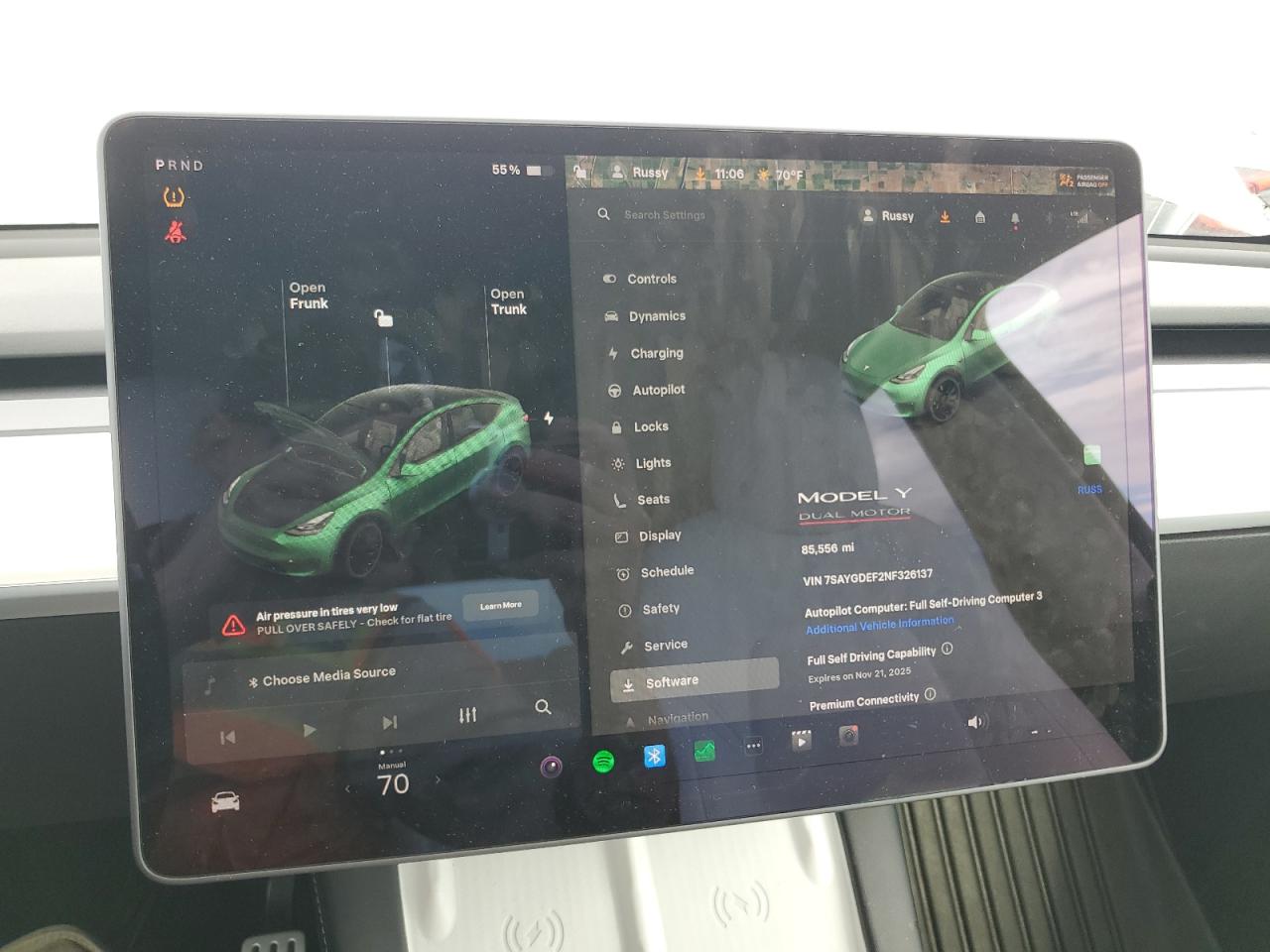 2022 Tesla Model Y VIN: 7SAYGDEF2NF326137 Lot: 90945545