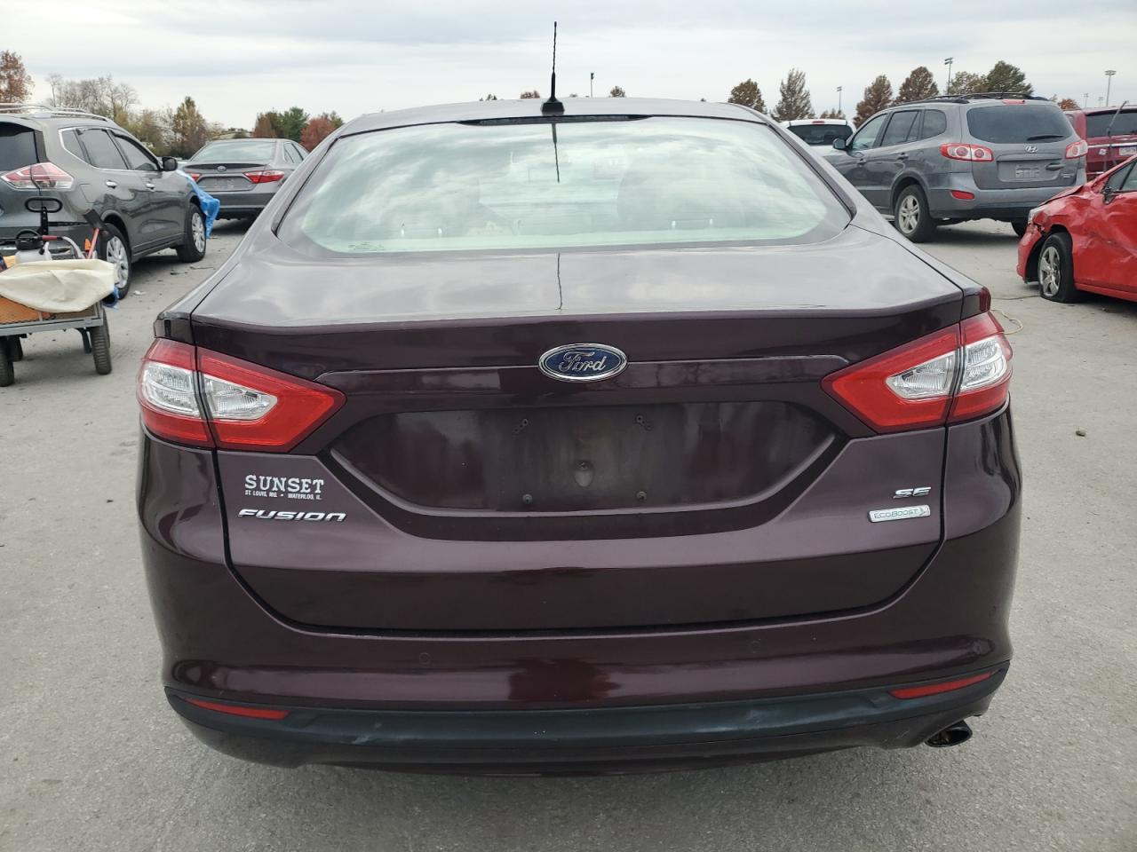 2013 Ford Fusion Se VIN: 3FA6P0HRXDR385541 Lot: 93271315