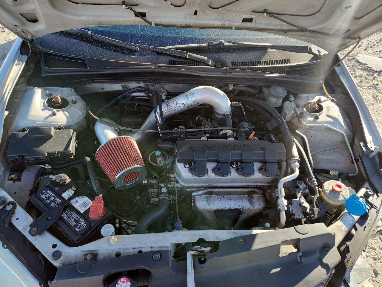 2004 Honda Civic Dx Vp VIN: 1HGEM21104L057253 Lot: 90906625