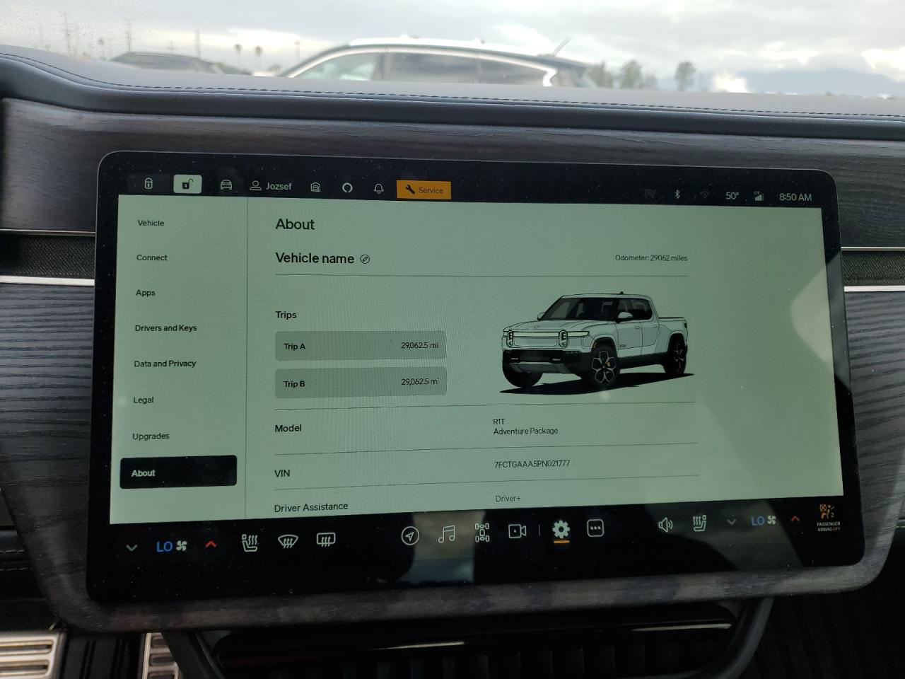 2023 Rivian R1T Adventure VIN: 7FCTGAAA5PN021777 Lot: 93660695