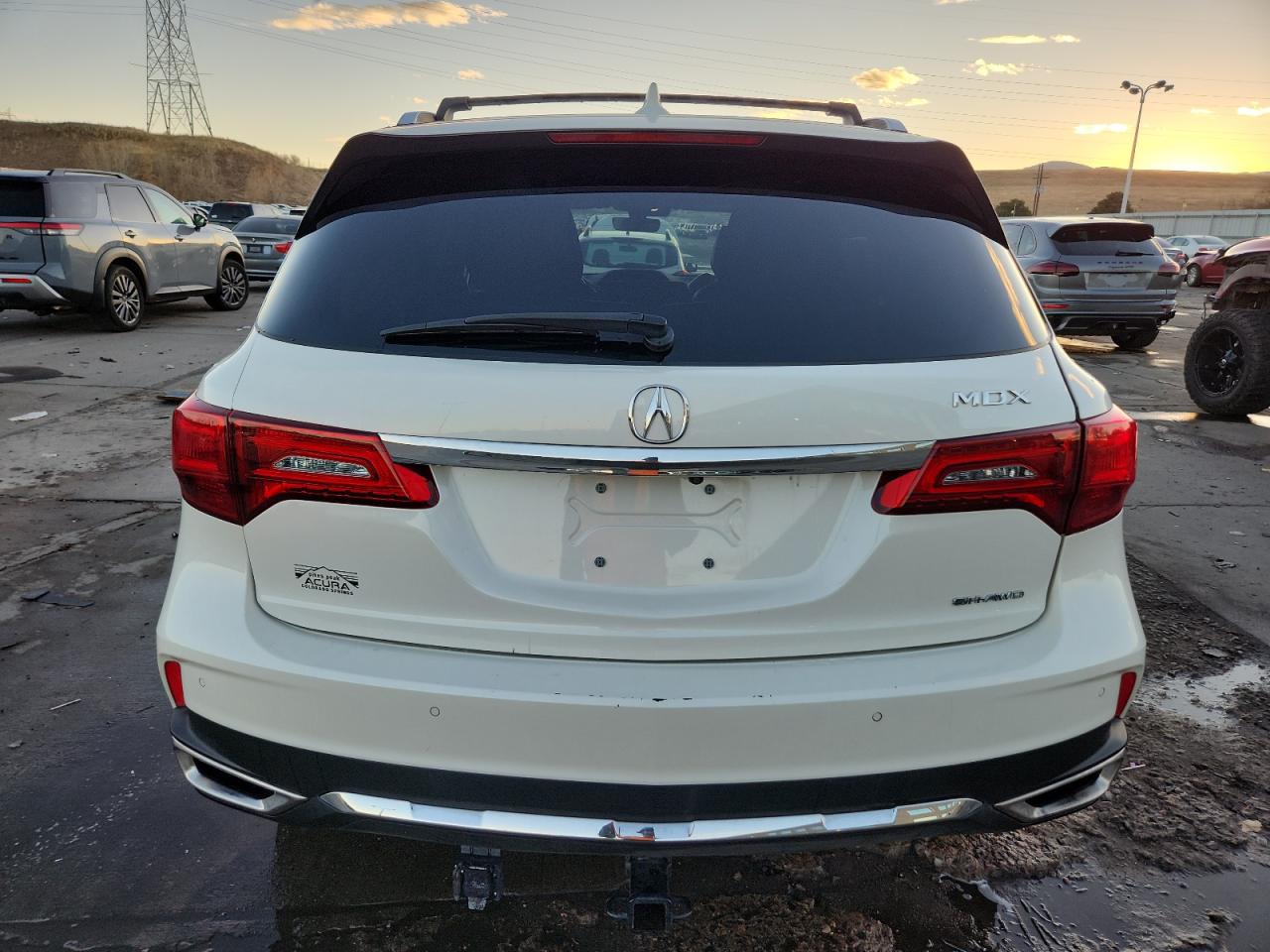2017 Acura Mdx Advance VIN: 5FRYD4H94HB042068 Lot: 92444125