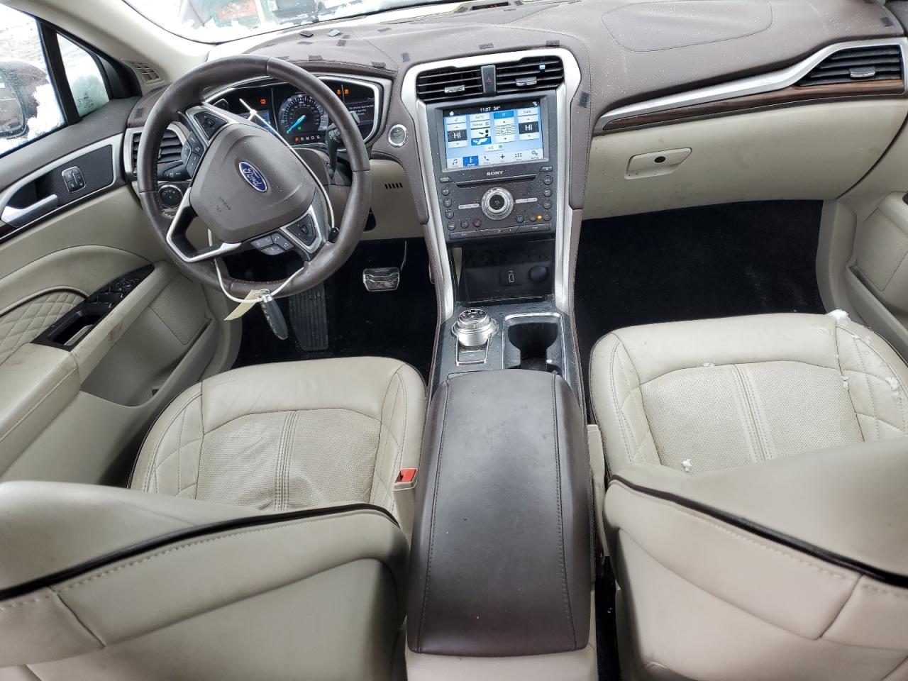 2017 Ford Fusion Titanium VIN: 3FA6P0K94HR129166 Lot: 91979445