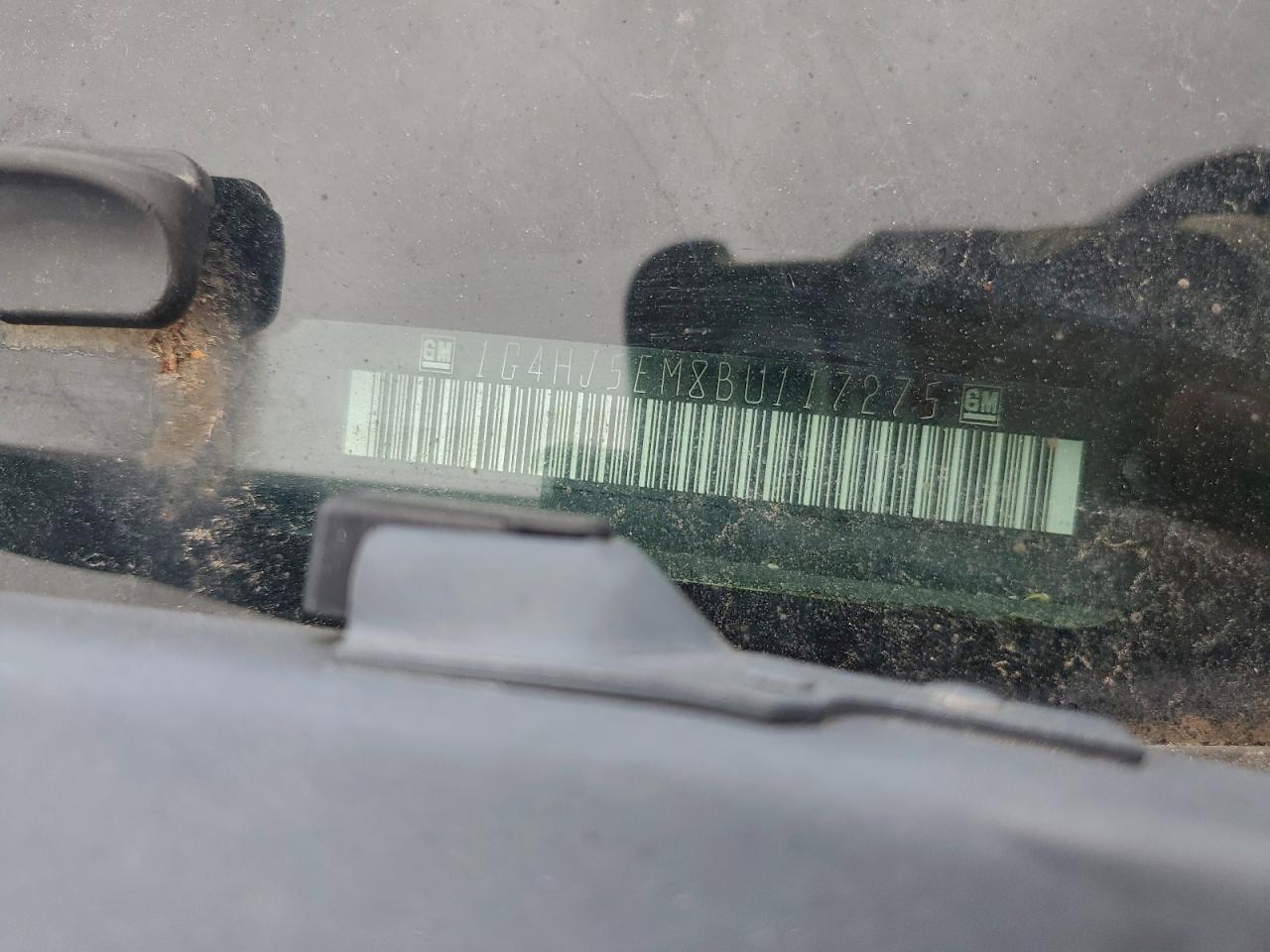 2011 Buick Lucerne Cxl VIN: 1G4HJ5EM8BU117275 Lot: 93813875