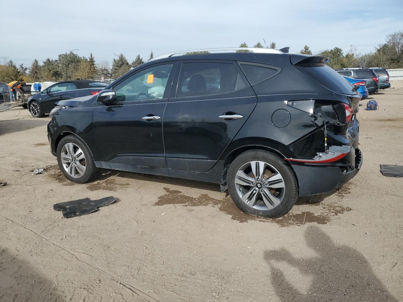 2015 Hyundai Tucson Limited black null gas KM8JUCAG0FU114101 photo #3