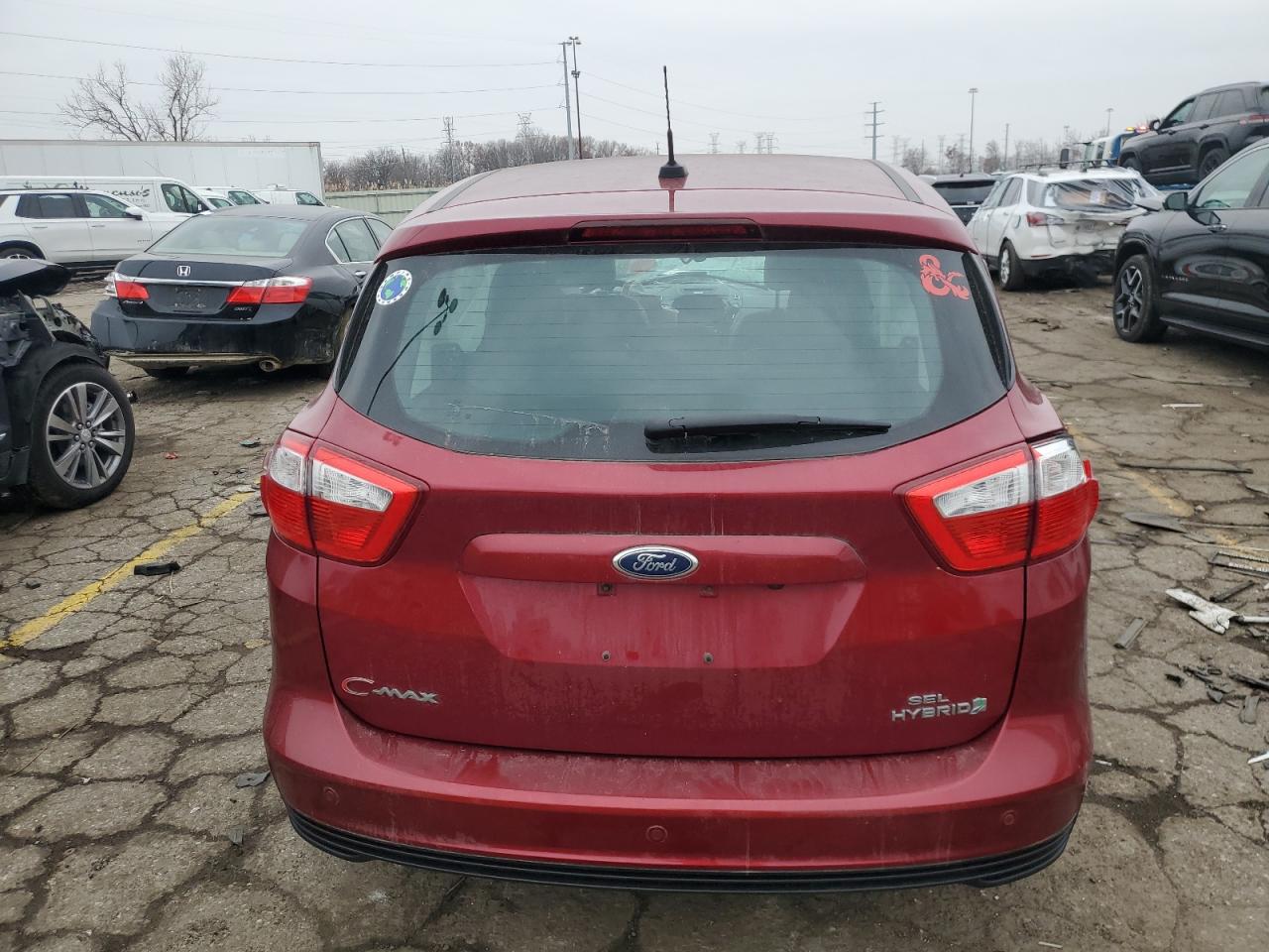 2015 Ford C-Max Sel VIN: 1FADP5BU3FL122973 Lot: 93635635