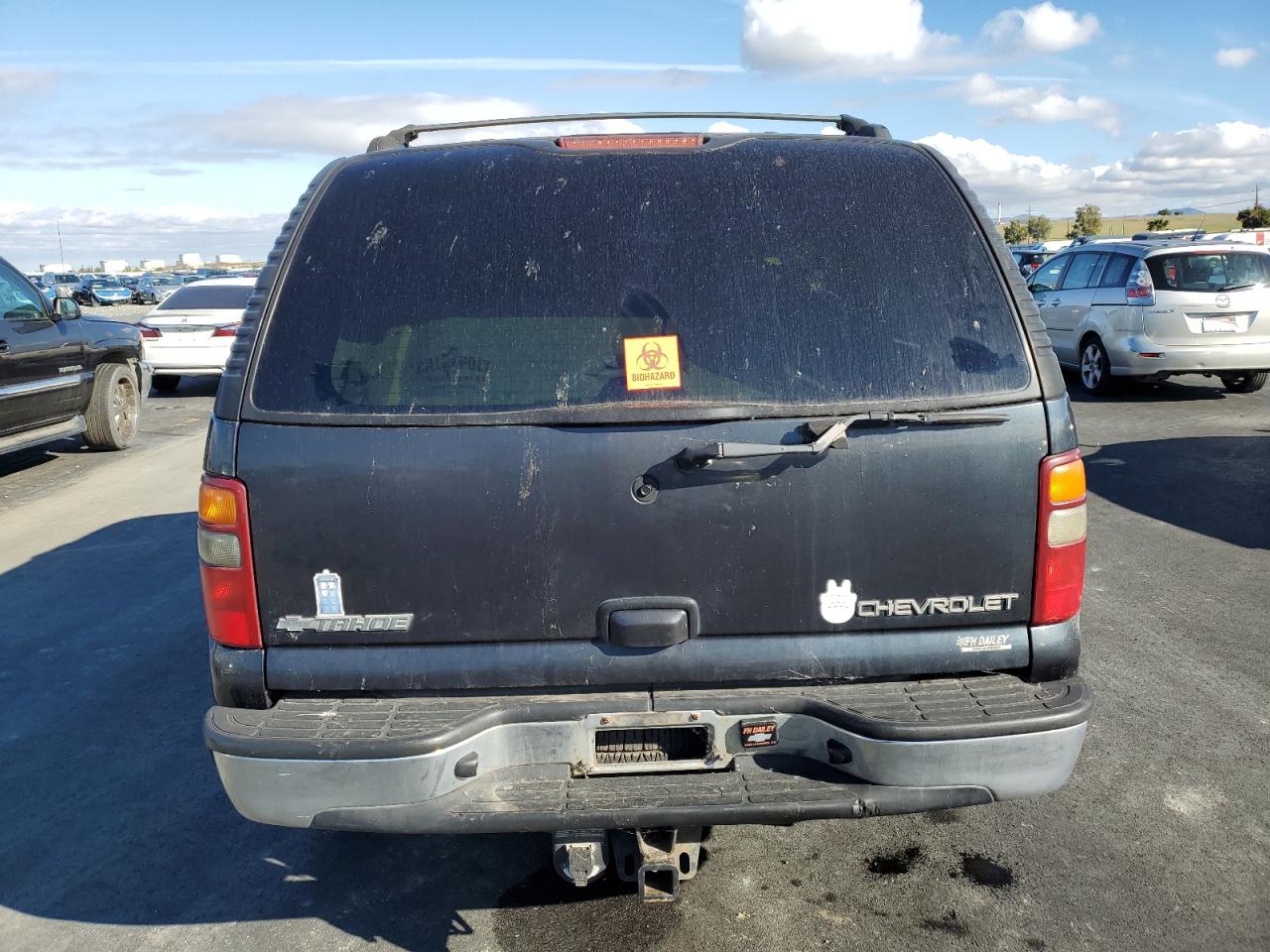 2003 Chevrolet Tahoe K1500 VIN: 1GNEK13T83J343964 Lot: 91861875