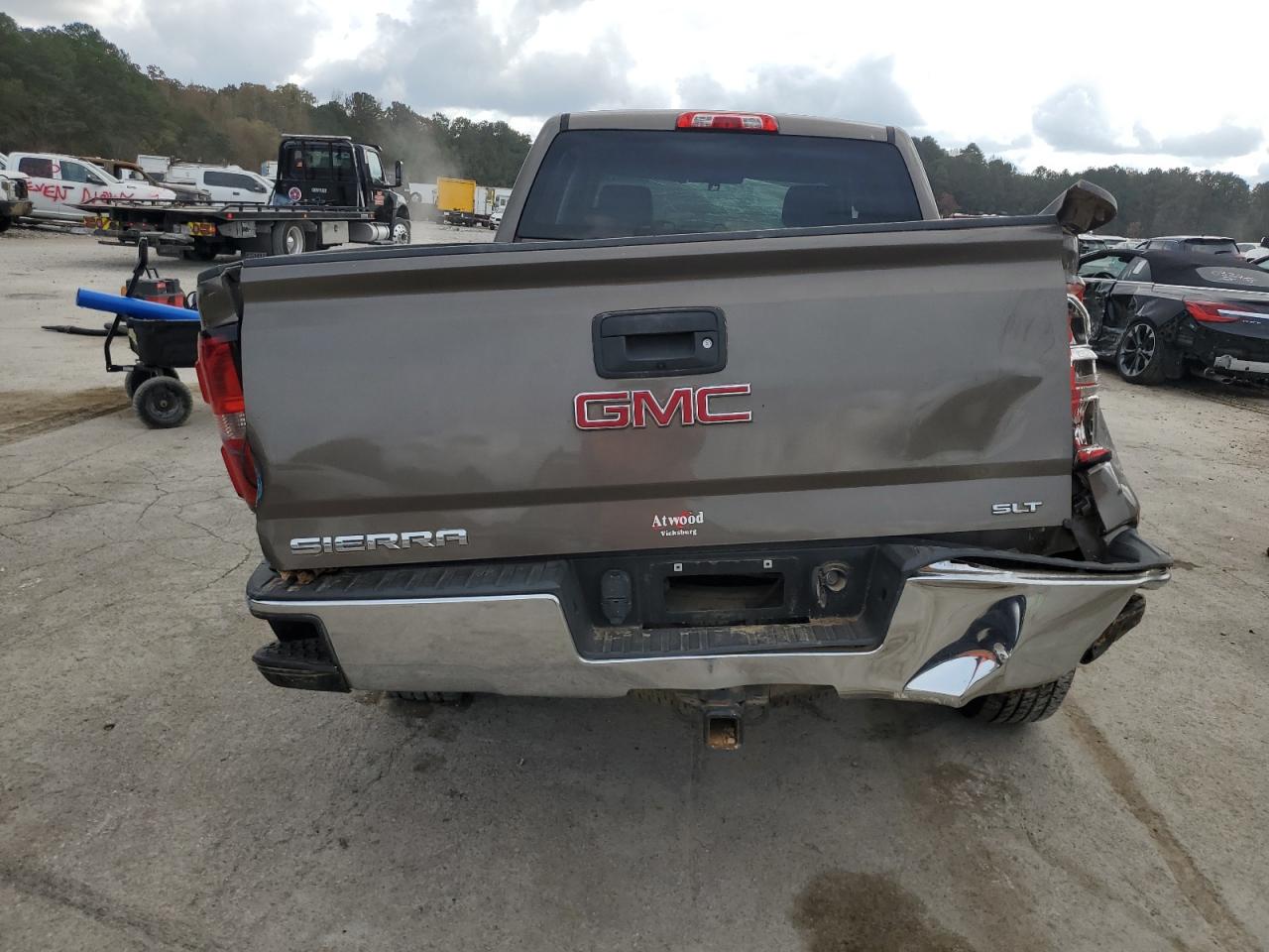 2014 GMC Sierra K1500 Slt VIN: 3GTU2VEC5EG125767 Lot: 92108225