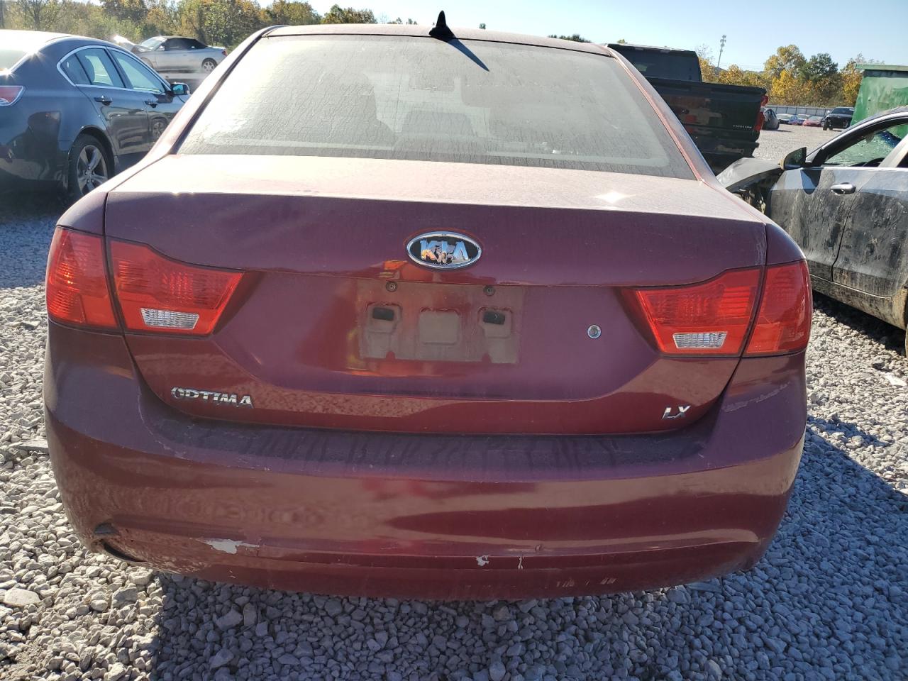 2009 Kia Optima Lx VIN: KNAGE228795299904 Lot: 91138635