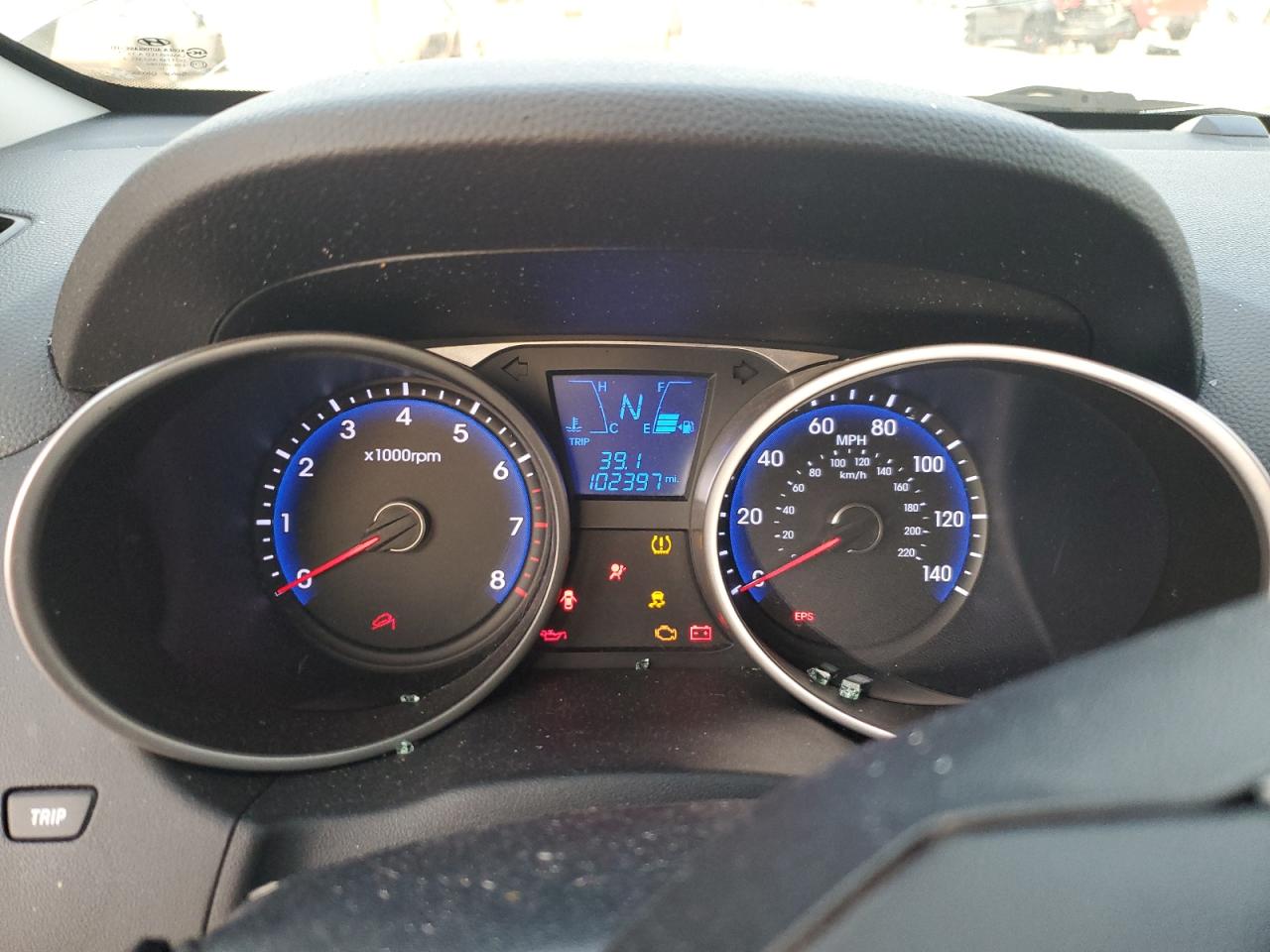 2013 Hyundai Tucson Gls VIN: KM8JU3AC4DU638393 Lot: 93829225