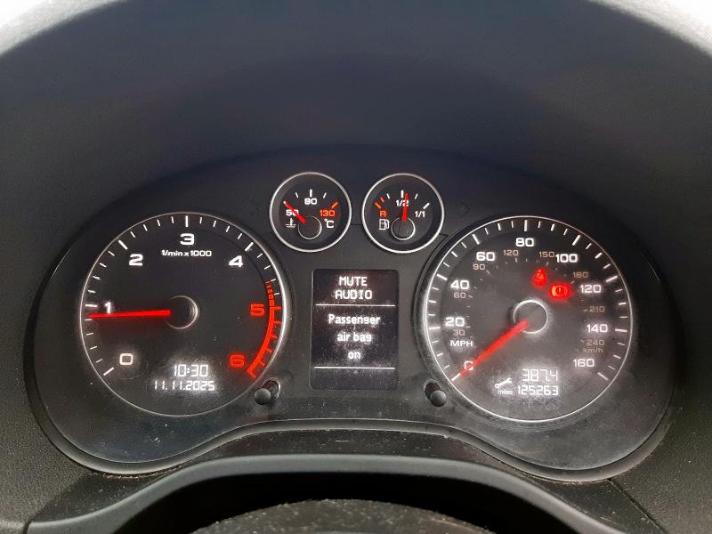 2009 AUDI A3 1.9 TDIE SPORT 3DR