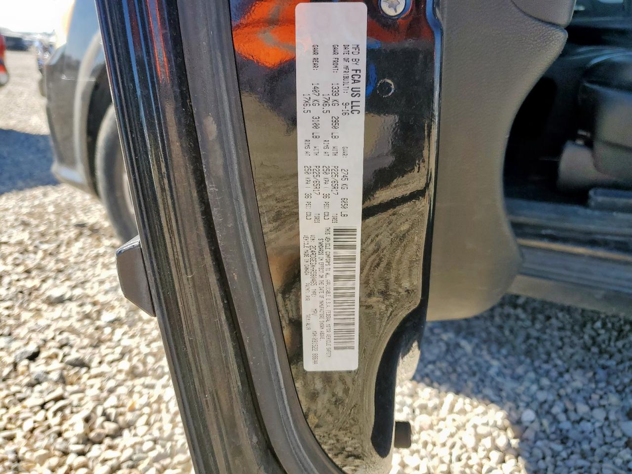 2017 Dodge Grand Caravan Gt VIN: 2C4RDGEGXHR580465 Lot: 92035175