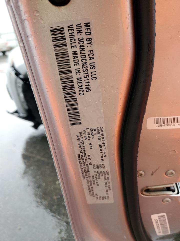 2025 Jeep Compass Limited VIN: 3C4NJDCN2ST511166 Lot: 93144065