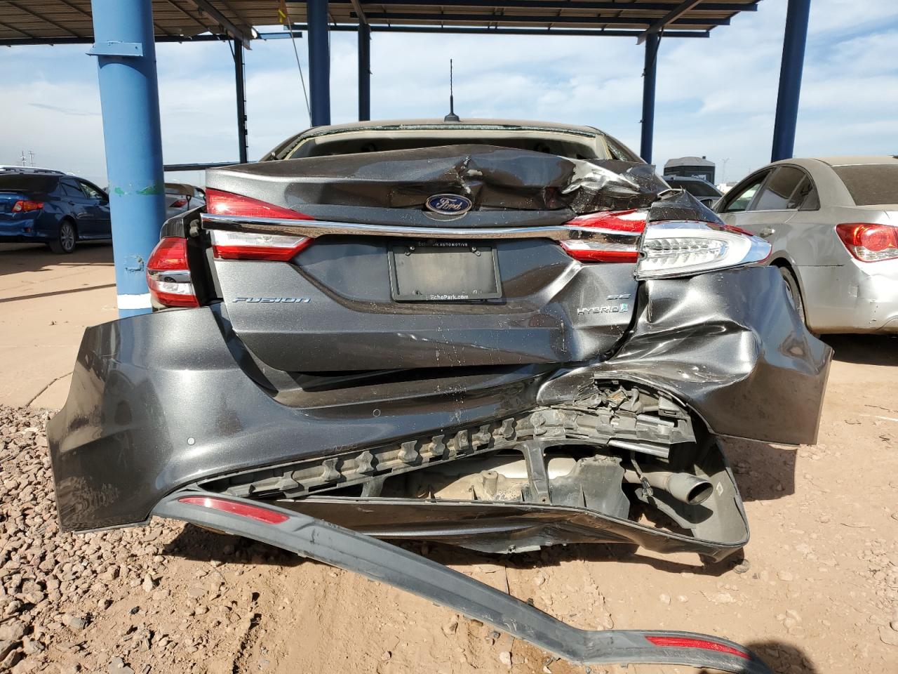 2018 Ford Fusion Se Hybrid VIN: 3FA6P0LU7JR253425 Lot: 92048535