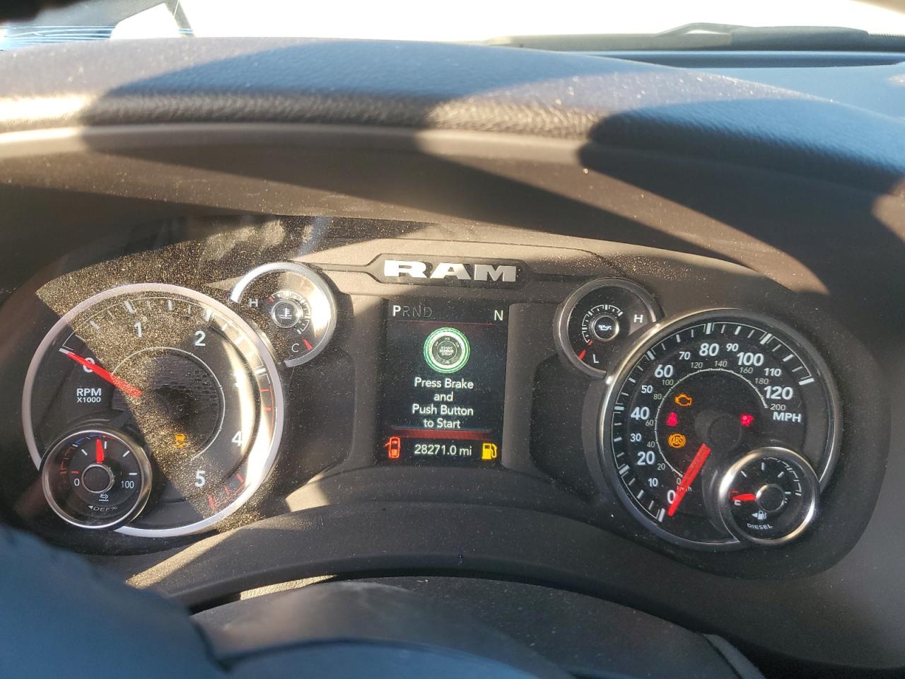 2024 Ram 2500 Big Horn VIN: 3C6UR5DL3RG127219 Lot: 91664465