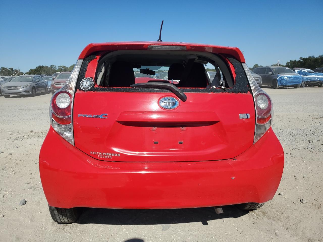 2013 Toyota Prius C VIN: JTDKDTB30D1540695 Lot: 91994065