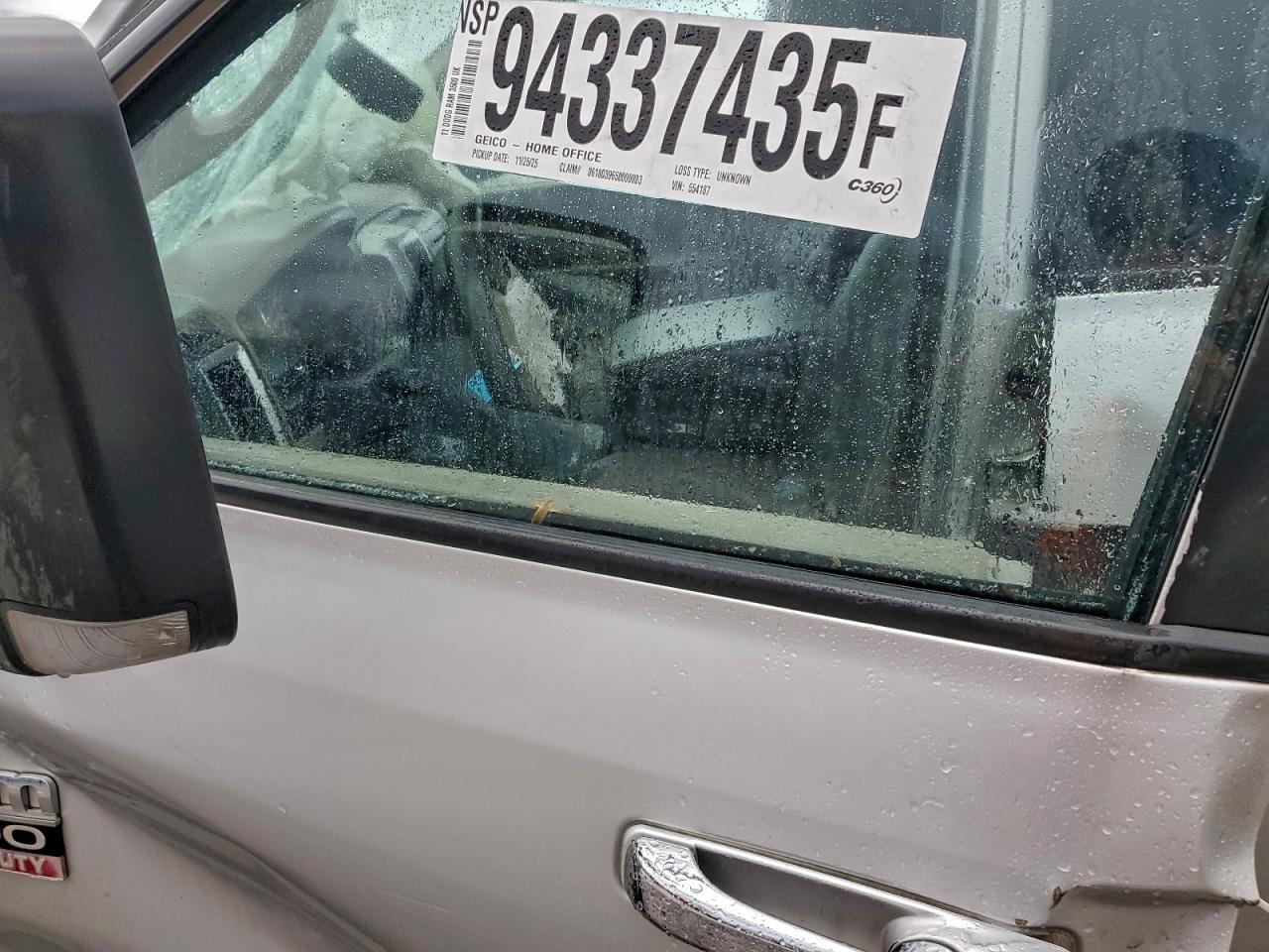 2011 Dodge Ram 3500 VIN: 3D73Y4CL5BG554187 Lot: 94337435