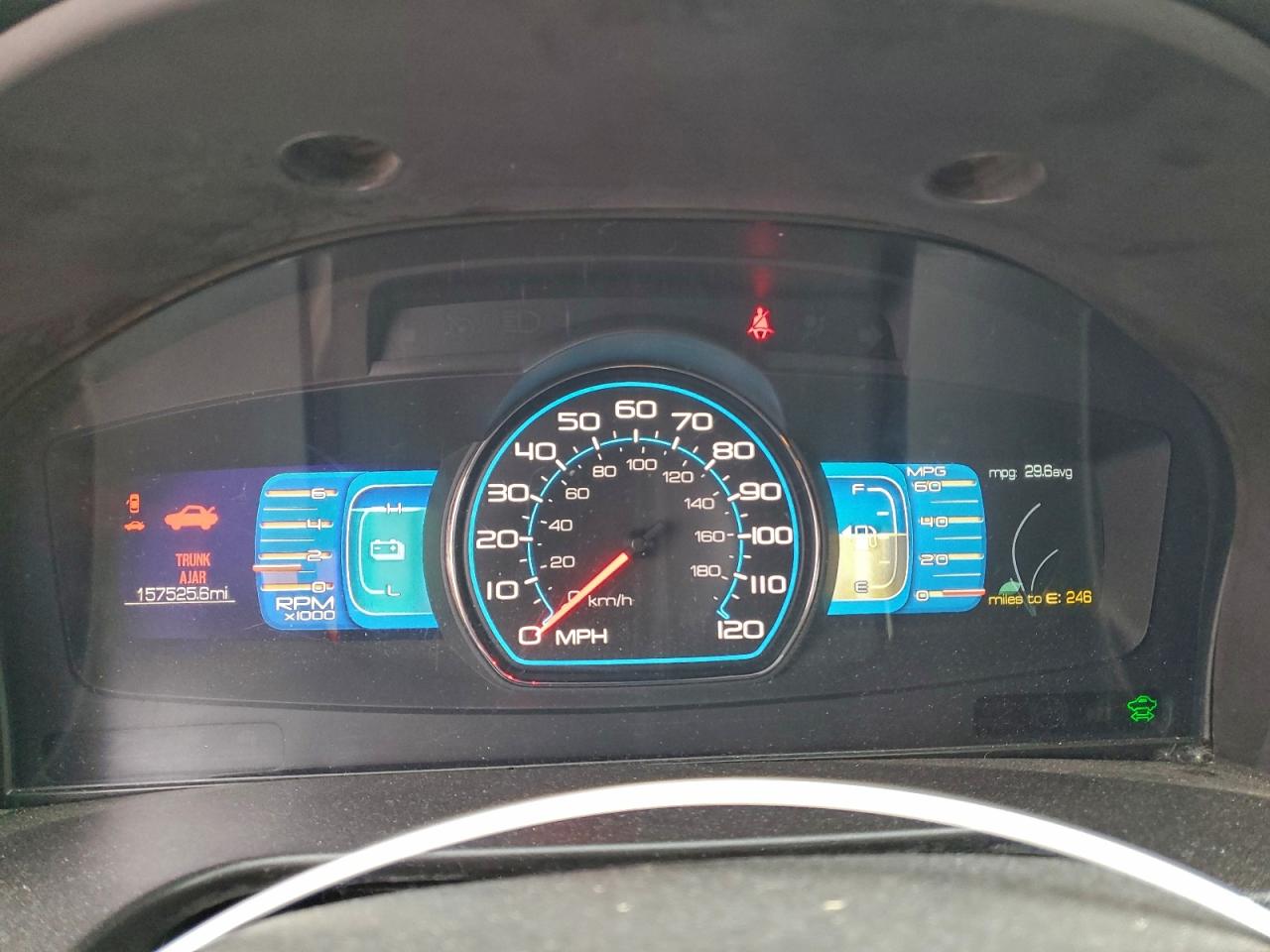 2011 Ford Fusion Hybrid VIN: 3FADP0L35BR272412 Lot: 94581125