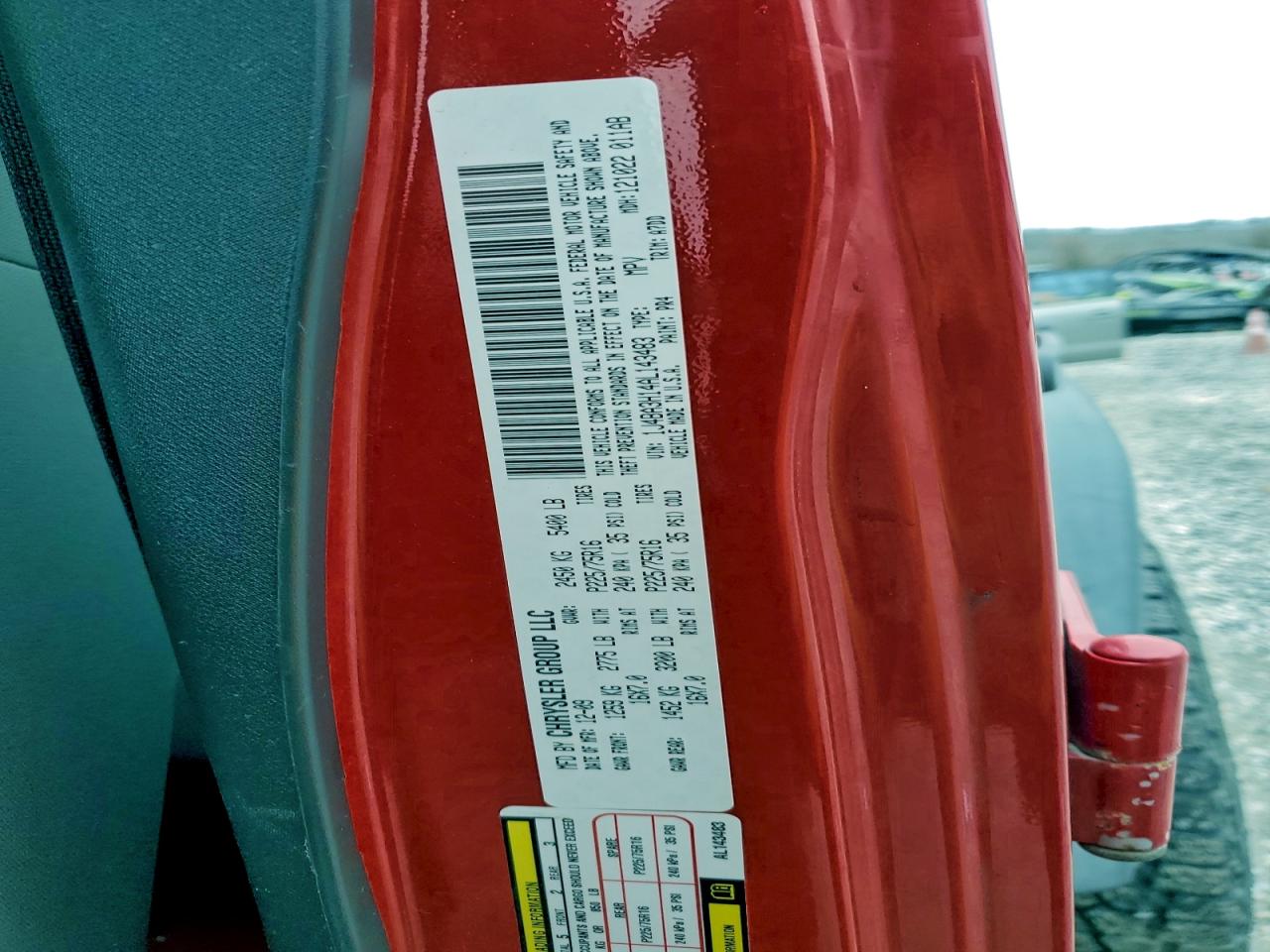 2010 Jeep Wrangler Unlimited Sport VIN: 1J4BA3H14AL143483 Lot: 93310175