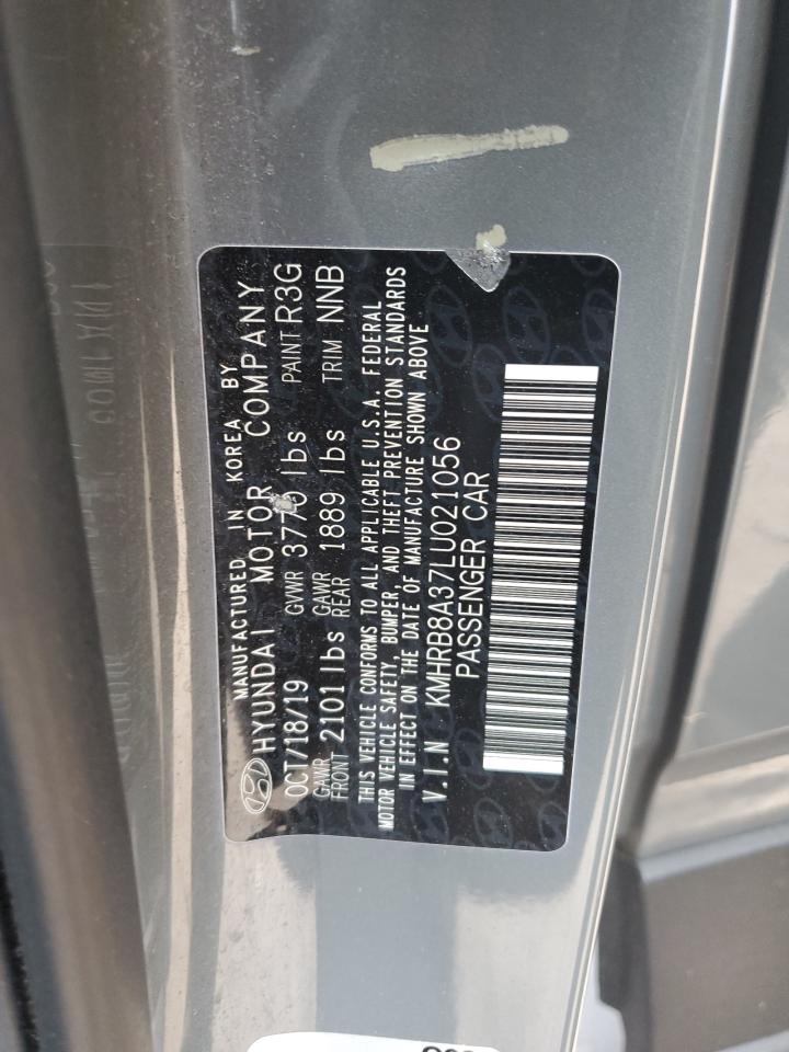 2020 Hyundai Venue Se VIN: KMHRB8A37LU021056 Lot: 91163645