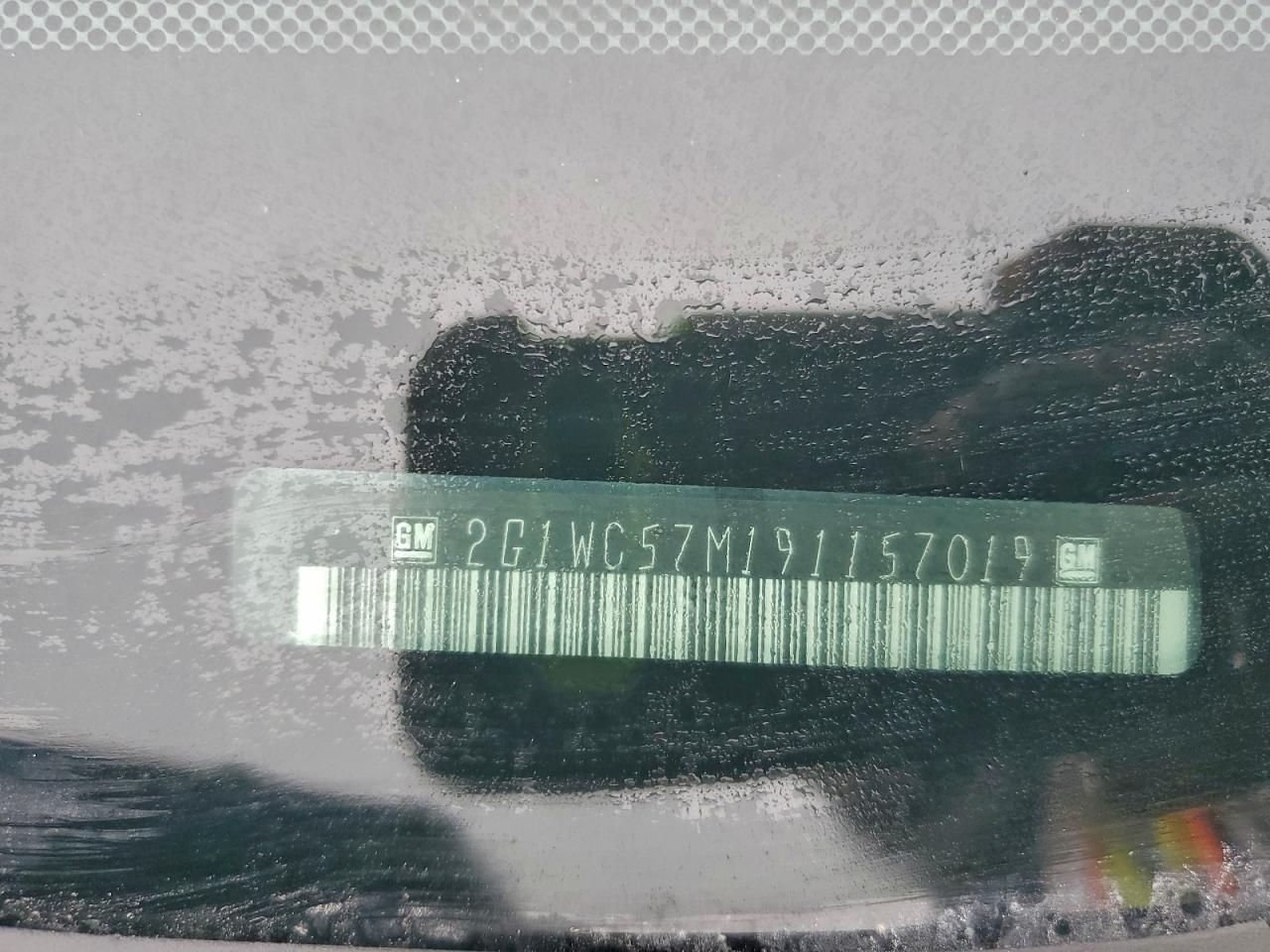 2009 Chevrolet Impala 2Lt VIN: 2G1WC57M191157019 Lot: 93897925