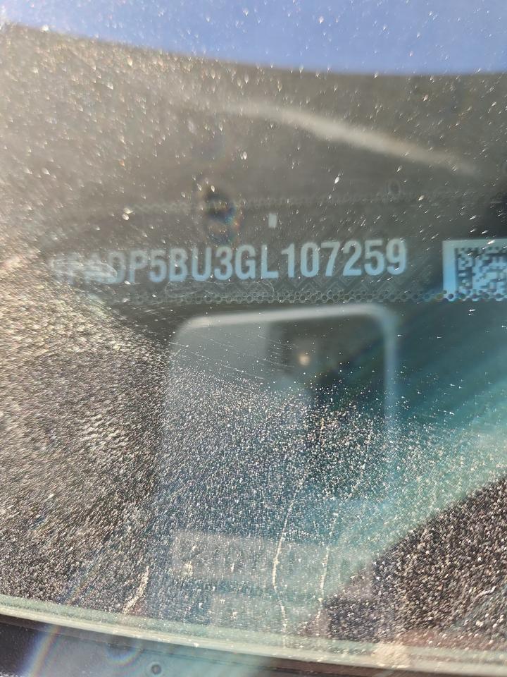 2016 Ford C-Max Sel VIN: 1FADP5BU3GL107259 Lot: 92803585