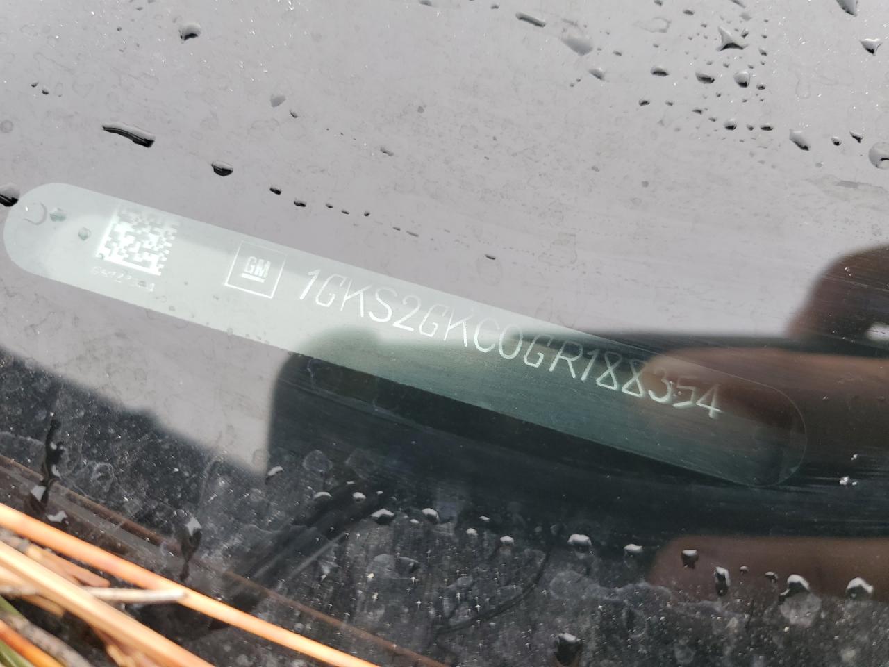 2016 GMC Yukon Xl K1500 Slt VIN: 1GKS2GKC0GR188354 Lot: 92473145