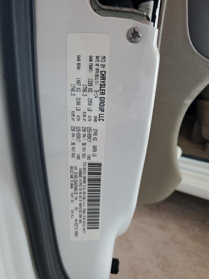 2014 Chrysler Town & Country Touring VIN: 2C4RC1BG4ER408125 Lot: 70300125