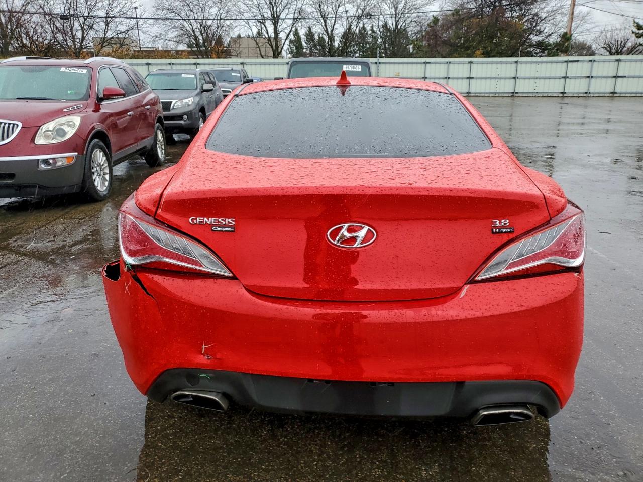 2013 Hyundai Genesis Coupe 3.8L VIN: KMHHU6KJ9DU101399 Lot: 93871195