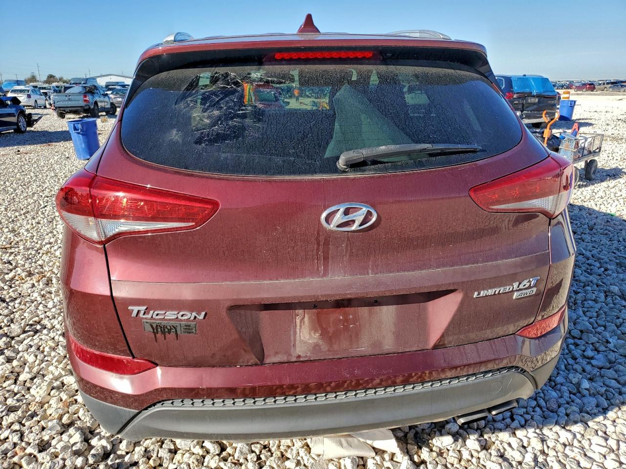 2016 Hyundai Tucson Limited VIN: KM8J3CA20GU182004 Lot: 94383035