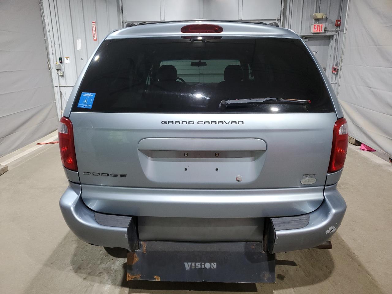 2006 Dodge Grand Caravan Sxt VIN: 2D4GP44L66R784160 Lot: 89716935