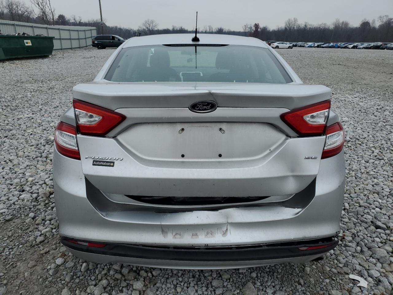 2014 Ford Fusion Se VIN: 1FA6P0H7XE5372551 Lot: 93352935