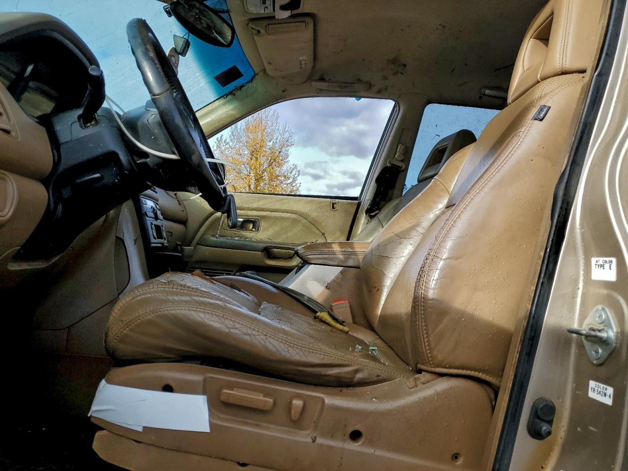 2004 Honda Pilot Exl VIN: 2HKYF18554H583648 Lot: 93841185