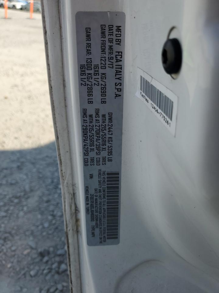 2018 Ram Promaster City VIN: ZFBERFAB0J6H68810 Lot: 92267895