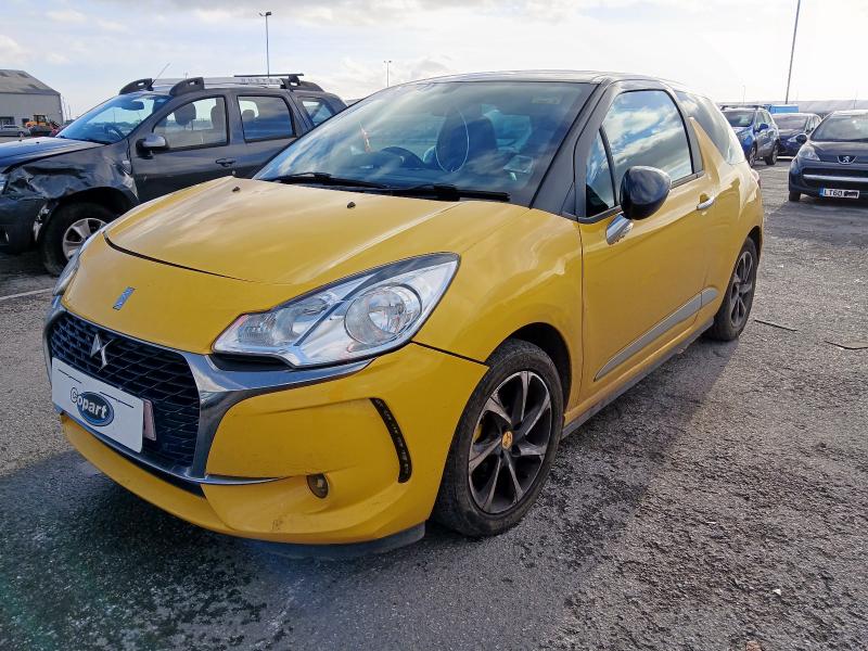 2016 DS DS 3 1.6 BLUEHDI ELEGANCE 3DR for sale at Copart CHESTER