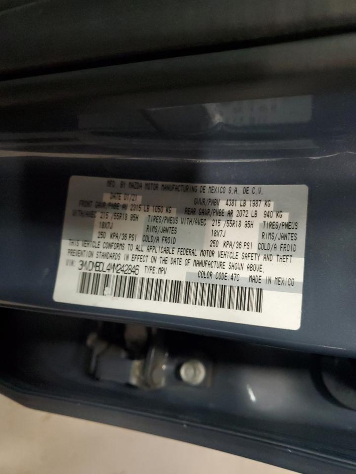 2021 Mazda Cx-30 Premium VIN: 3MVDMBDL4MM242846 Lot: 91699275