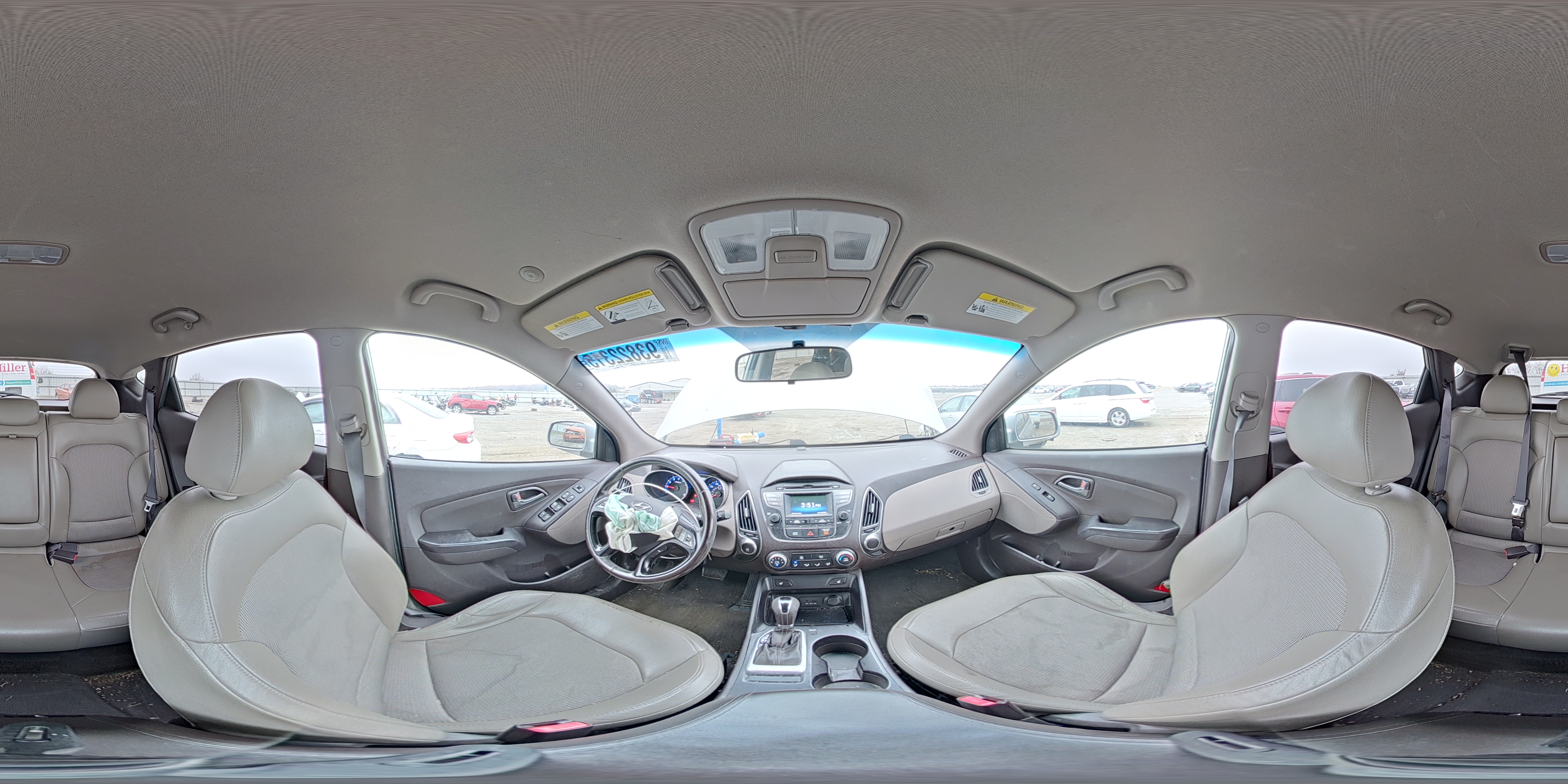 2015 Hyundai Tucson Limited VIN: KM8JU3AGXFU993509 Lot: 93822315