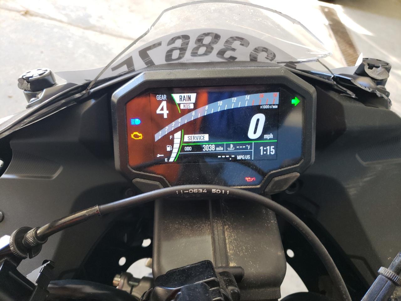 2025 Kawasaki Zx636 K VIN: JKBZXJK1XSA011086 Lot: 91238675