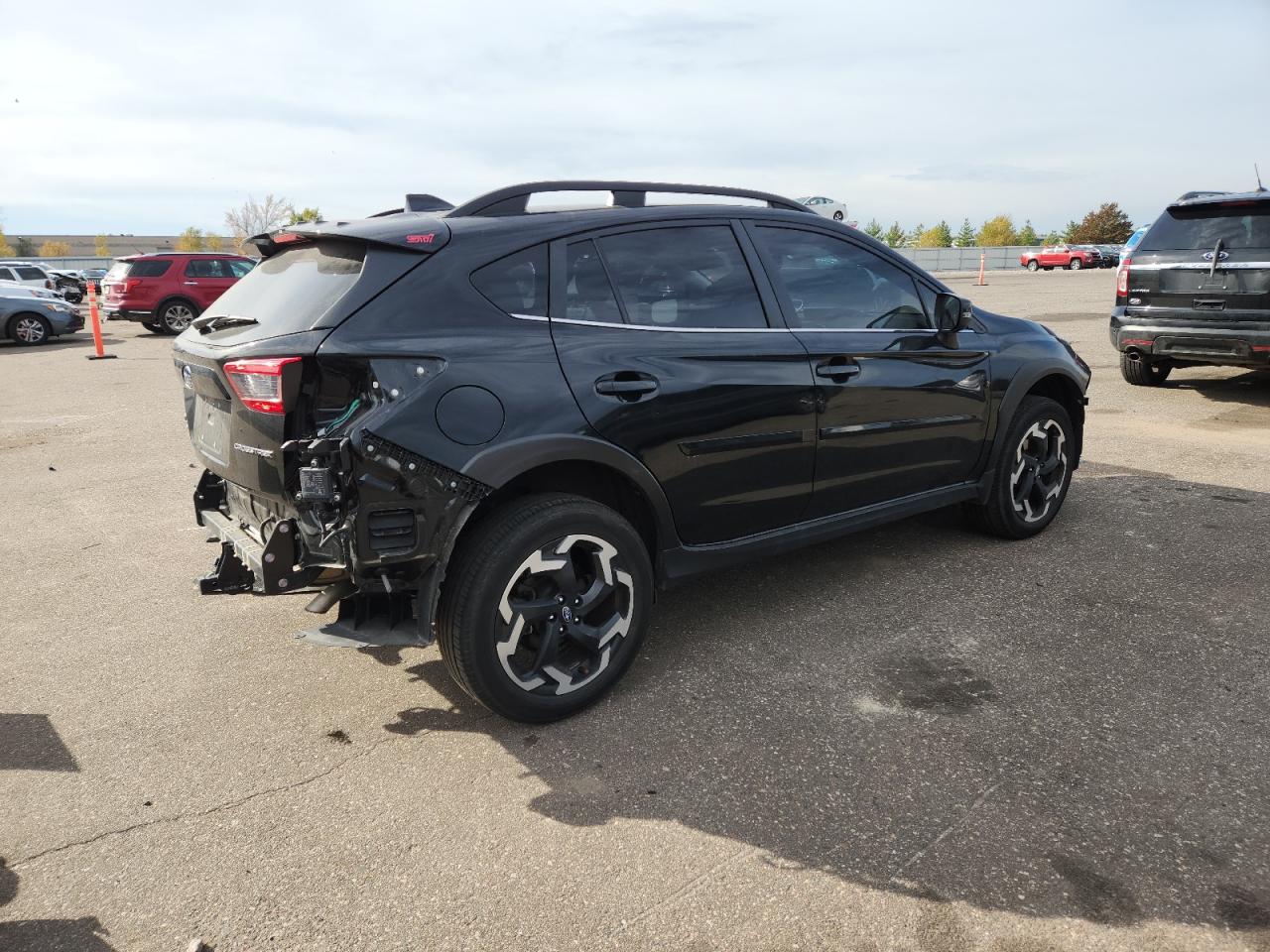 2022 Subaru Crosstrek Limited black null gas JF2GTHMC4N8267287 photo #4