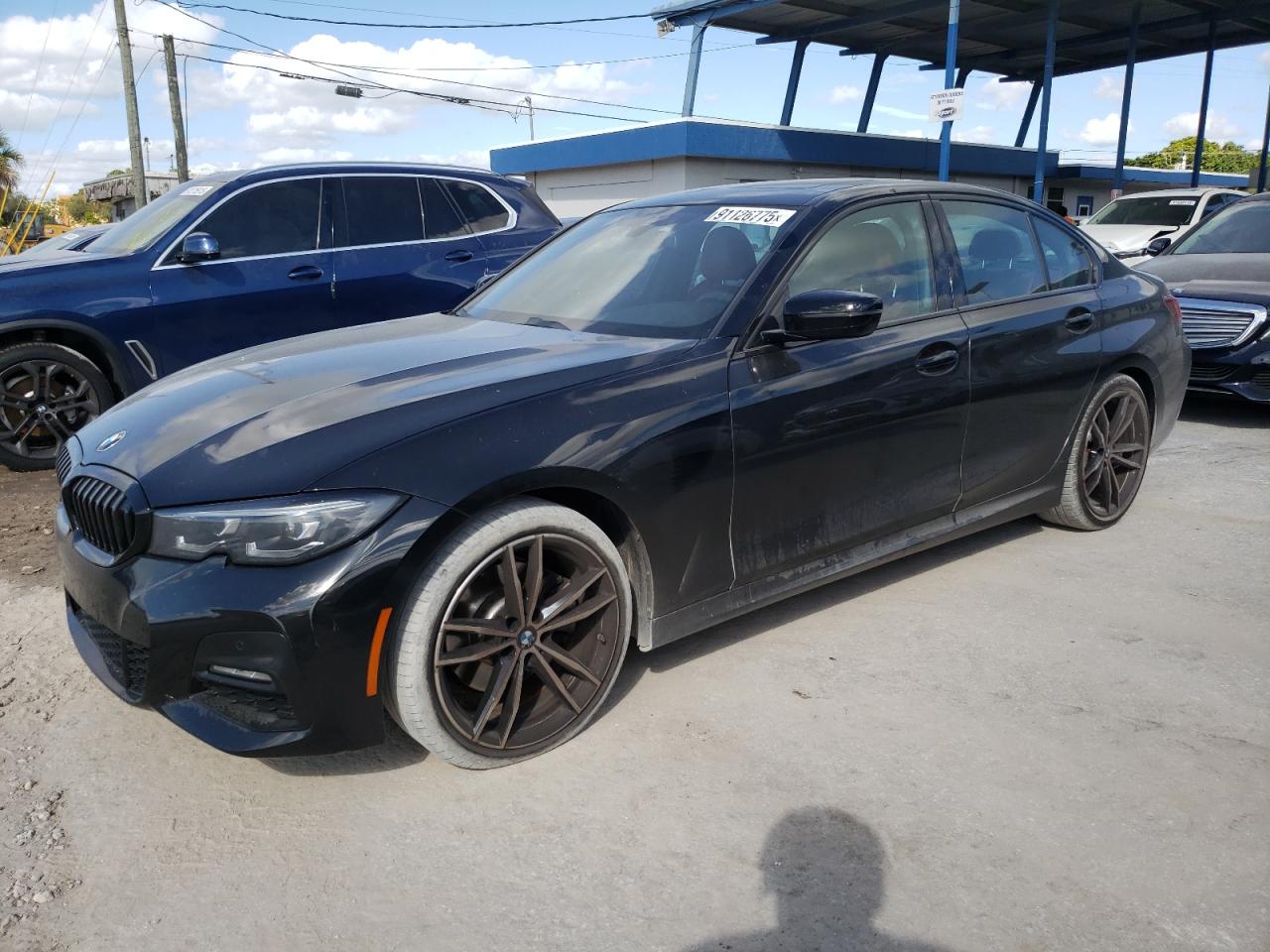 2022 BMW 330I VIN: 3MW5R1J04N8C27105 Lot: 91126775