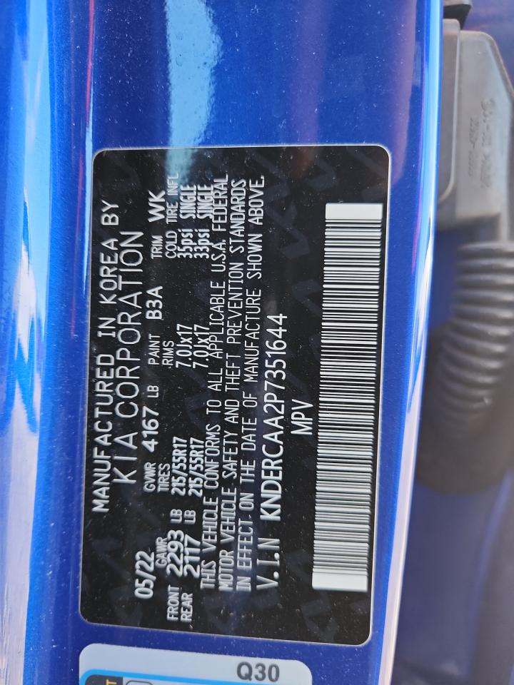 2023 Kia Seltos Ex VIN: KNDERCAA2P7351644 Lot: 91629545