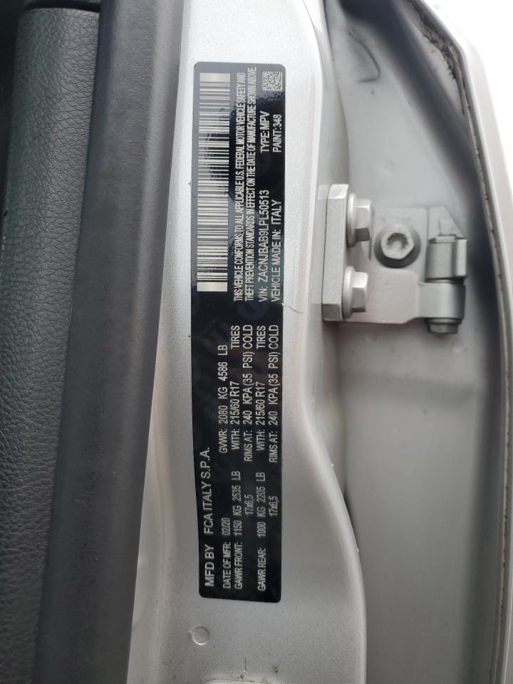 2020 Jeep Renegade Sport VIN: ZACNJBAB9LPL50513 Lot: 93291485