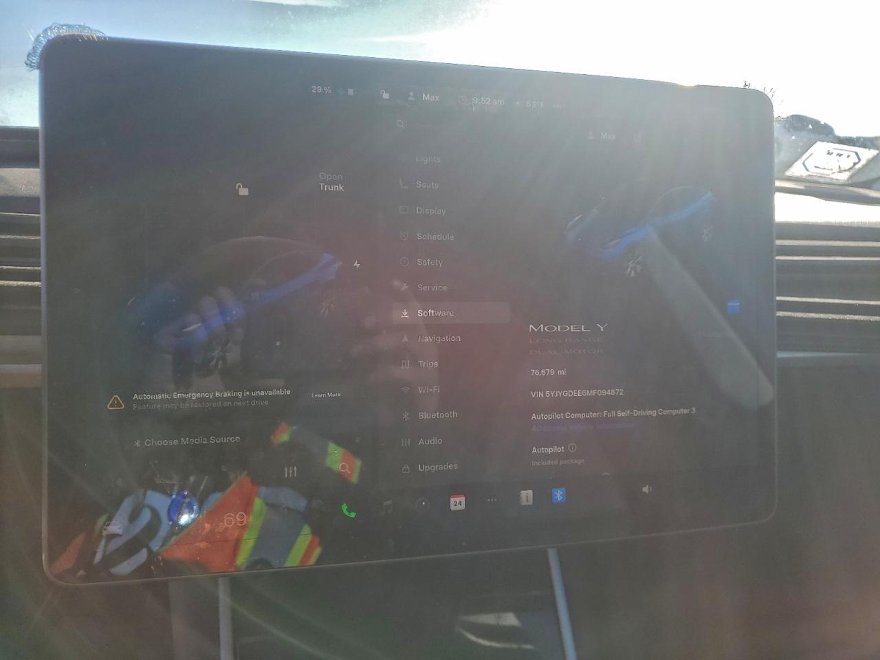 2021 Tesla Model Y VIN: 5YJYGDEE6MF094872 Lot: 93341195