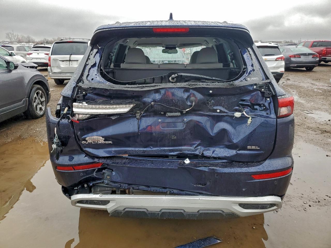 2022 Mitsubishi Outlander Sel VIN: JA4J4VA89NZ039113 Lot: 93754475