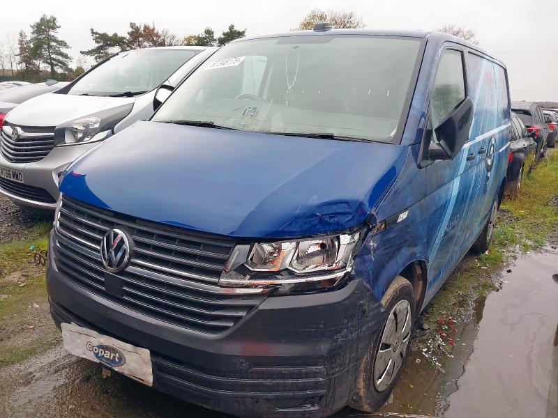 2021 VOLKSWAGEN TRANSPORTER 2.0 TDI 150 STARTLINE VAN for sale at Copart WOLVERHAMPTON